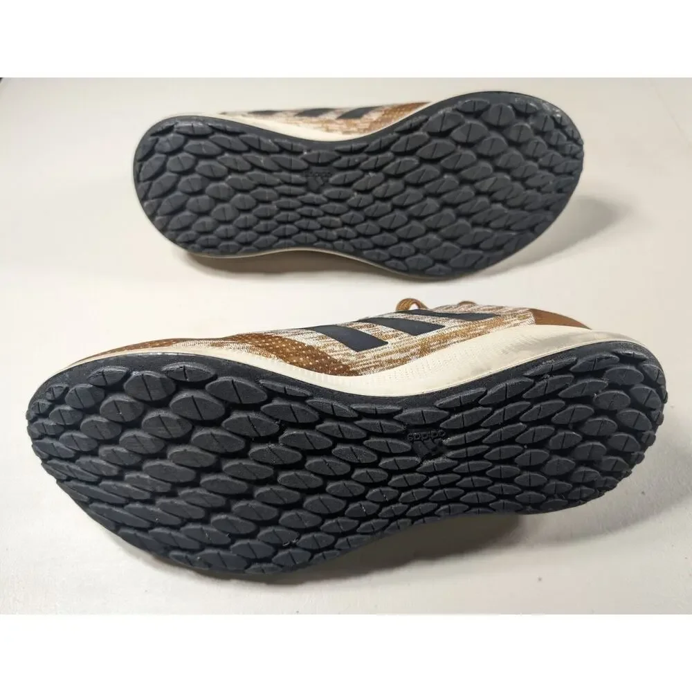 Adidas Shoes Mens Size 8.5 Purebounce+ Raw Desert Brown Tan Sneakers - Picture 6 of 8